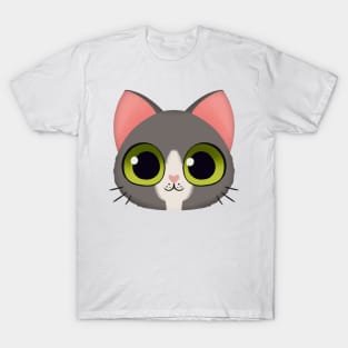 Cute Grey Kitten T-Shirt